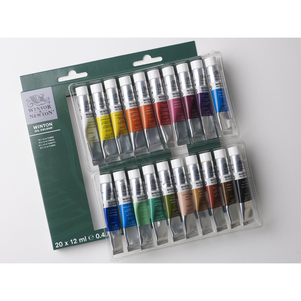 Set màu sơn dầu Winsor & Newton Winton Oil Colour - 10/20 12ml