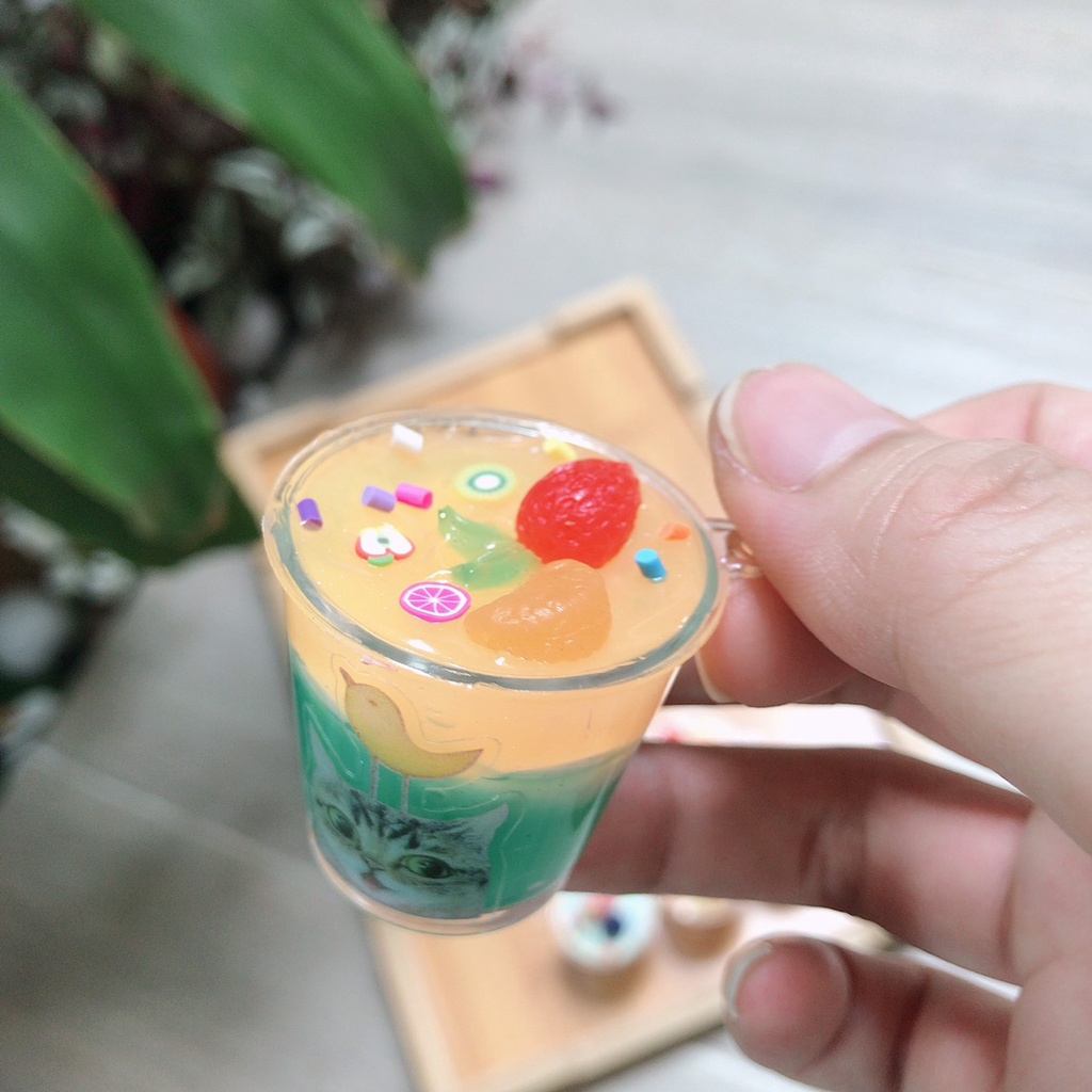 Đồ chơi mô hình ly kem pudding