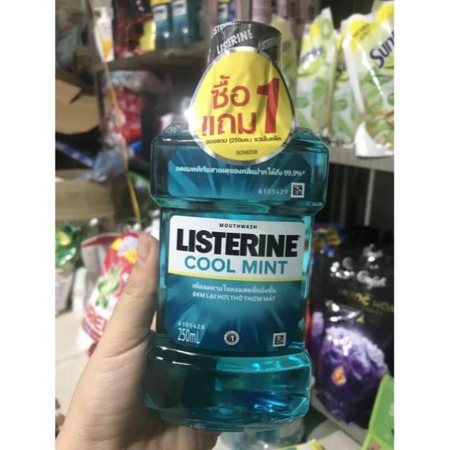 Nước súc miệng Listerine Cool Mint chai 250ml: