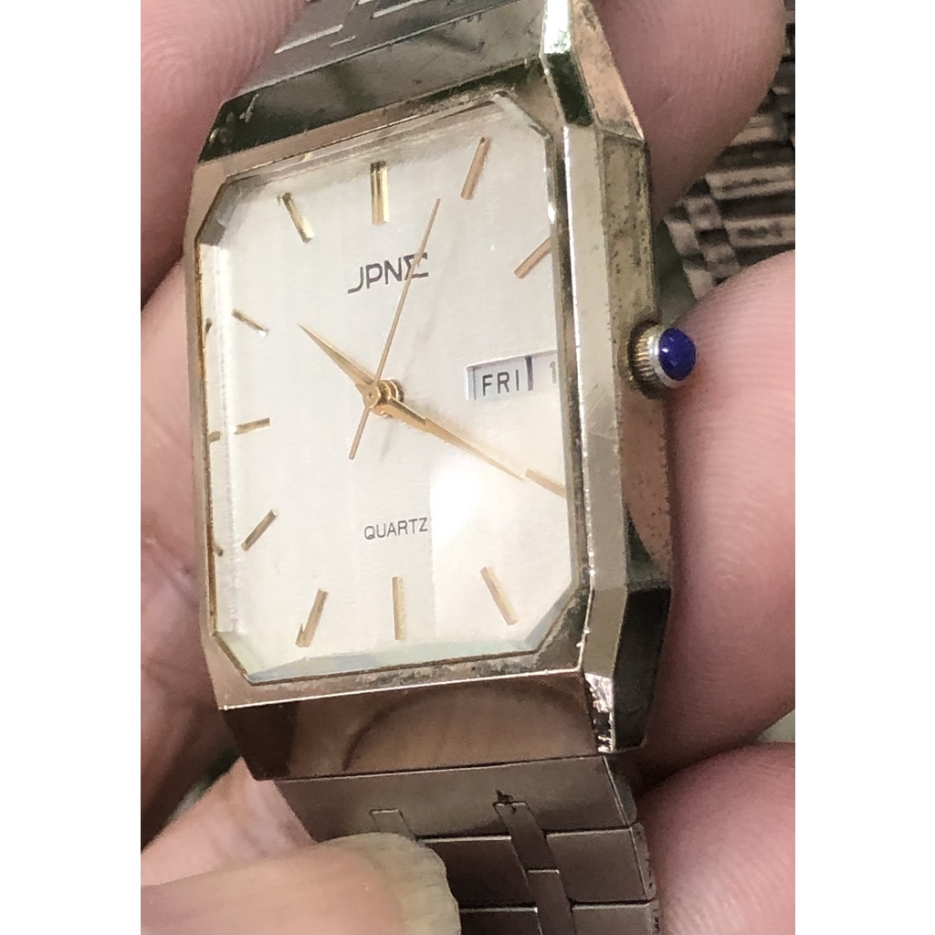 Đồng hồ nam vuông hàng si Nhật