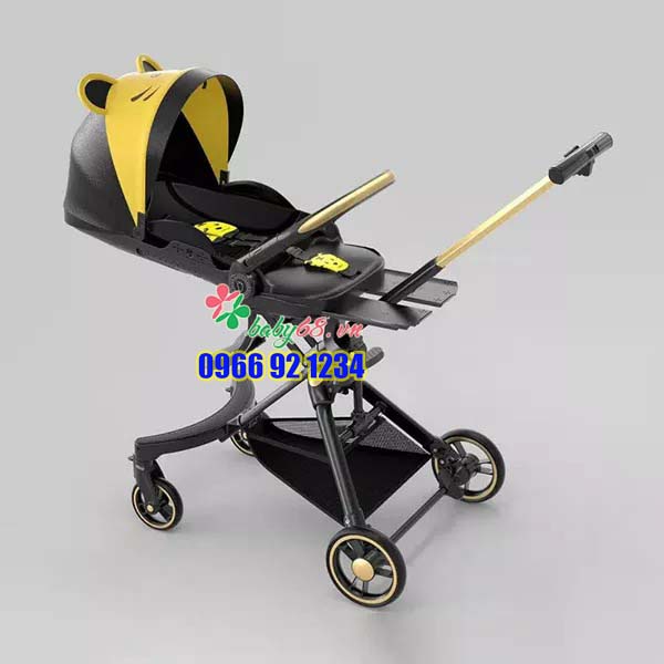 Xe đẩy gập gọn 2 chiều Nukas A8 cao cấp cho bé