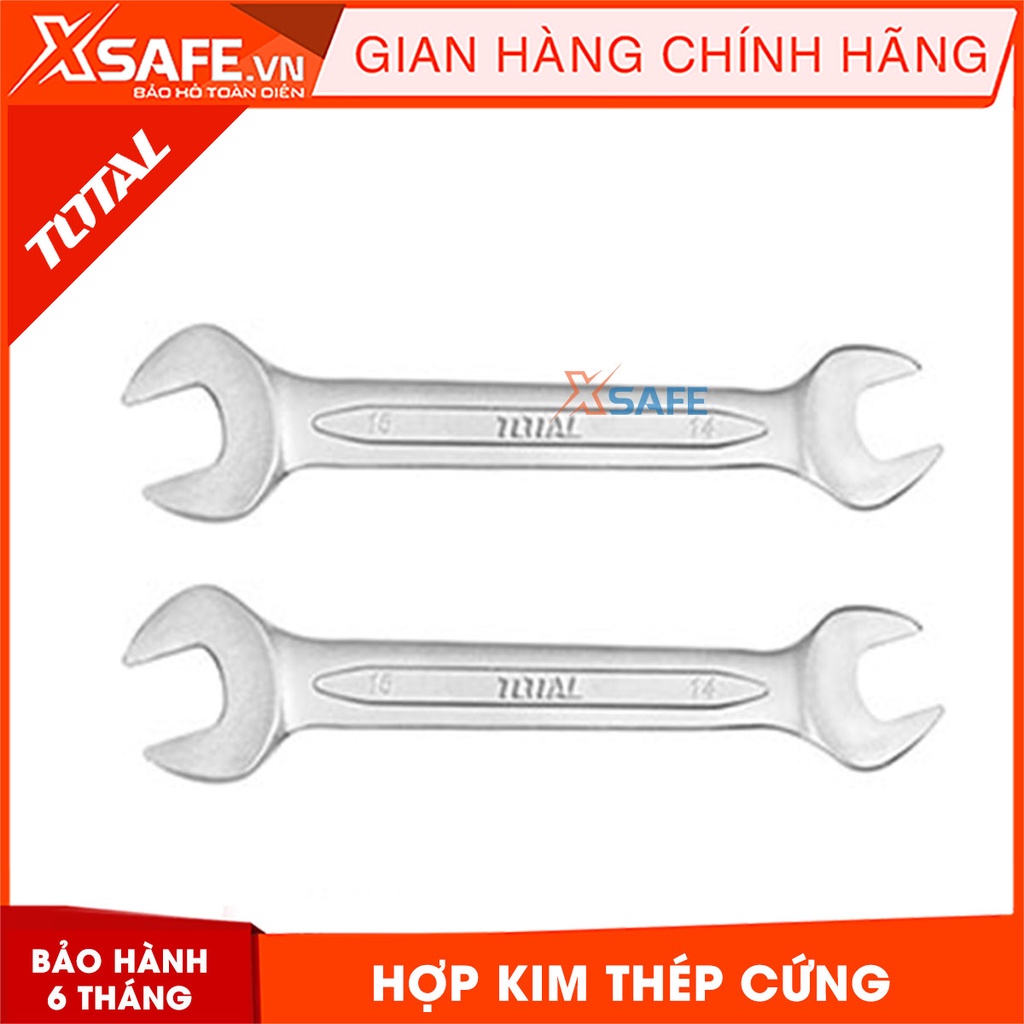 Cờ lê 2 miệng TOTAL thiết kế xoay linh hoạt Cờ lê chất liệu cao cấp, bền bỉ, không gỉ - Chính hãng