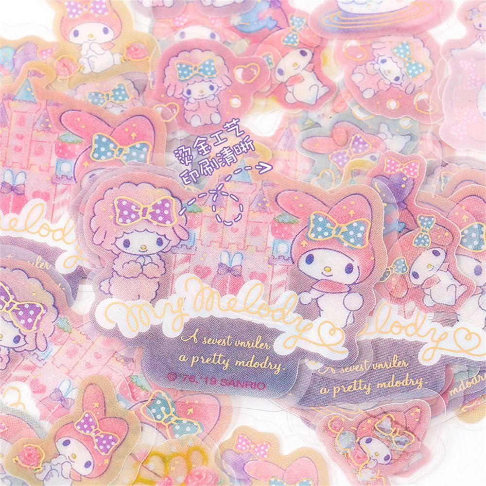 Set 45 Sticker Hoạt Hình Dán Trang Trí Nhật Ký