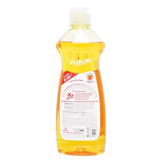 Nước rửa chén Mỹ Hảo chanh gừng 5x đậm đặc 400g