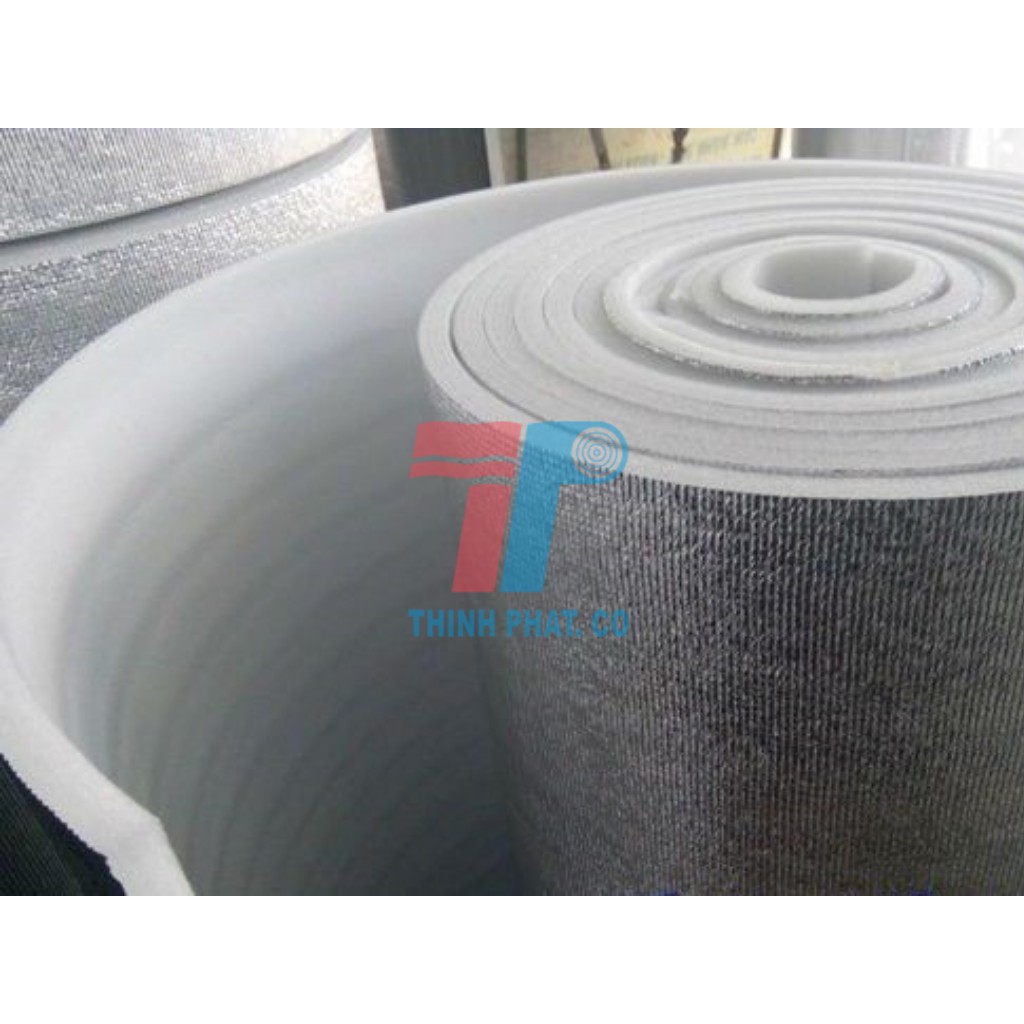 Mút xốp bạc cách nhiệt, xốp cách nhiệt PE-OPP tráng bạc cách nhiệt, cách âm, bảo ôn