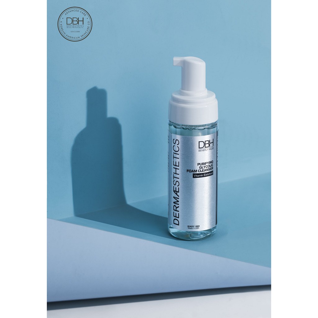 Sữa Rửa mặt Loại bỏ bụi bẩn tốt DBH - purifying glycolic foam cleanser