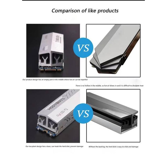 Bộ tản nhiệt đĩa trạng thái M2 SOLID SSD Áo ghi lê M2 phổ quát bộ tản nhiệt NVME / NGFF 2280 Bộ tản nhiệt máy tính có thể tháo rời | BigBuy360 - bigbuy360.vn