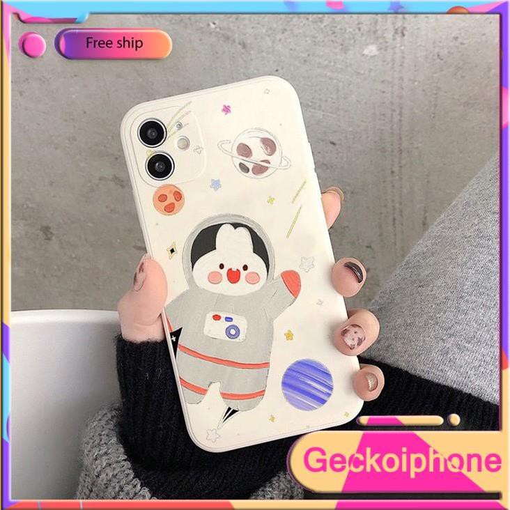 ốp lưng iphone  Từ 6 đến 12 promax Phi Hành Thỏ  geckoD38