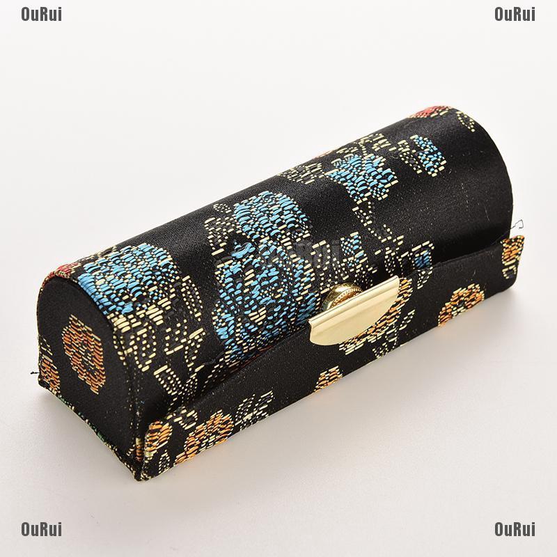 Hộp Đựng Son Môi Có Gương Phong Cách Retro