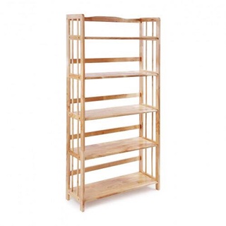 Kệ sách 5 tầng dài 80 cm gỗ cao su