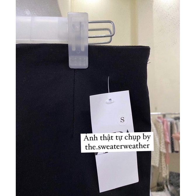 [Mã FAMARAL2 giảm 10K đơn 50K] (Ảnh thật) Quần short thô chéo dáng ôm cạp cao kéo khoá the.sweaterweather TSW