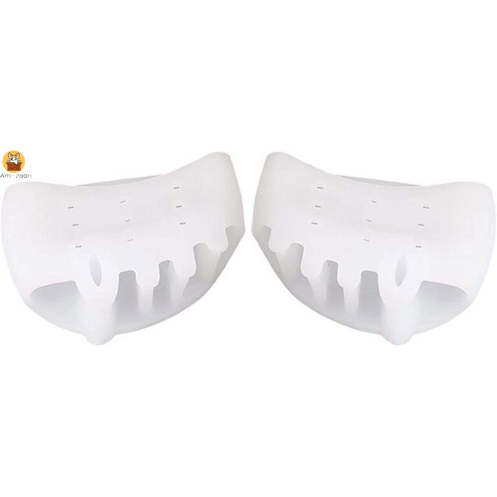 Đệm Tách Ngón Chân Bằng Silicone Mềm Thoáng Khí Giảm Đau Tiện Dụng