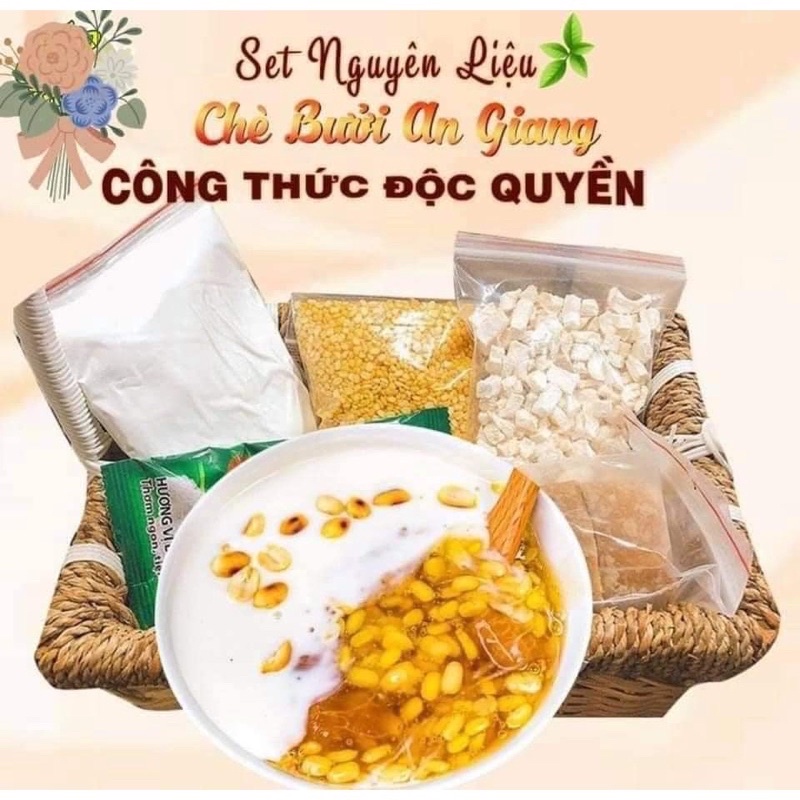 Set chè bưởi nấu sẵn 1kg( Chỉ ship hoả tốc)