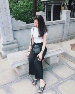 Quần xếp ly ống sớ