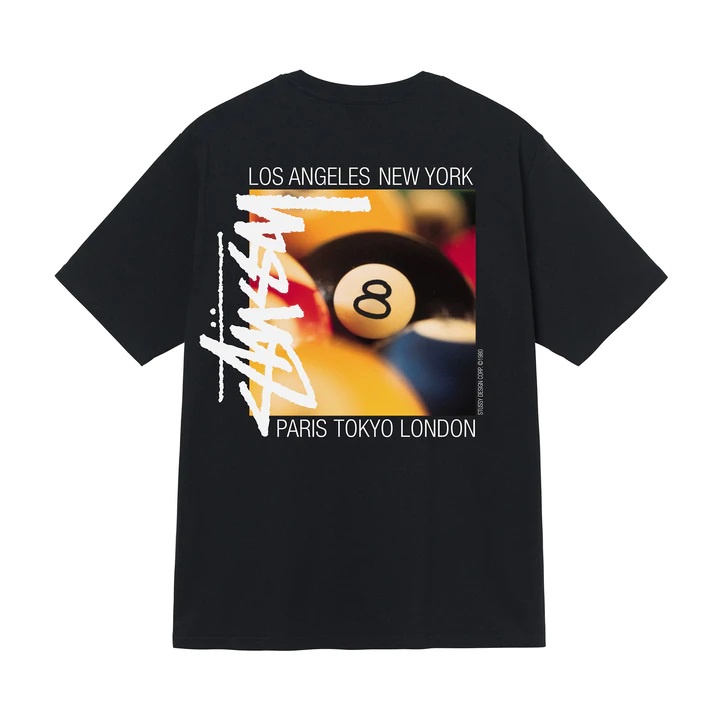 STUSSY  Áo Thun Tay Ngắn Áo Thun Ngắn Tay Bida