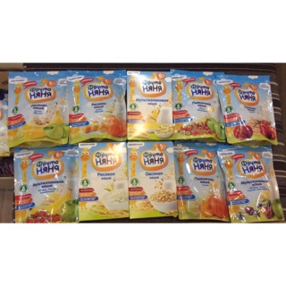 Combo 10 bột ăn dặm fruto nga 200g