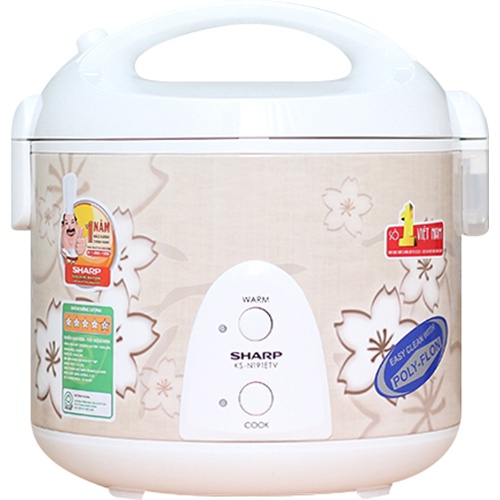 Nồi cơm nắp gài Sharp KS-N191ETV &quot;SB&quot;