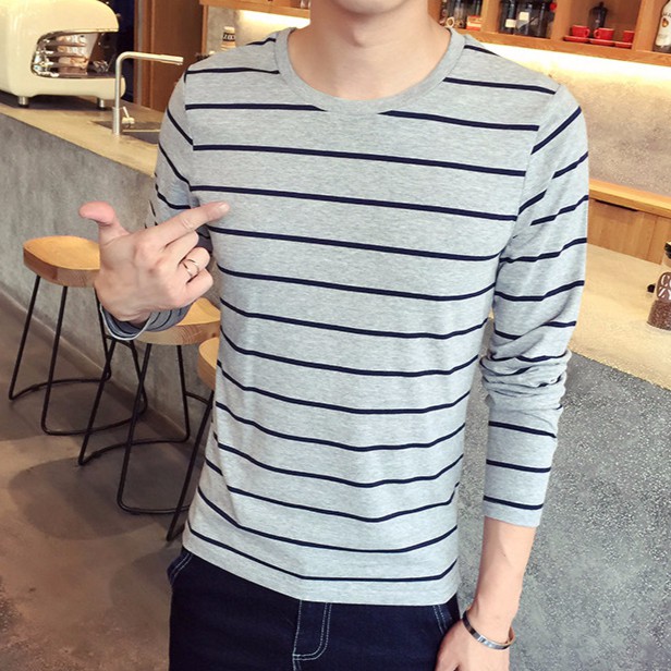 FREESHIP 99K TOÀN QUỐC_Áo phông kẻ ngang dài tay - AP86 | BigBuy360 - bigbuy360.vn
