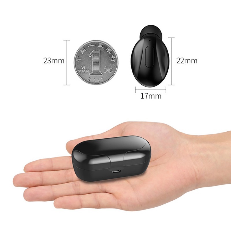 XG13 TWS Bluetooth 5.0 Wireless Earphone Power In Ear Mini Earbuds HiFi 5D Stereo | BigBuy360 - bigbuy360.vn