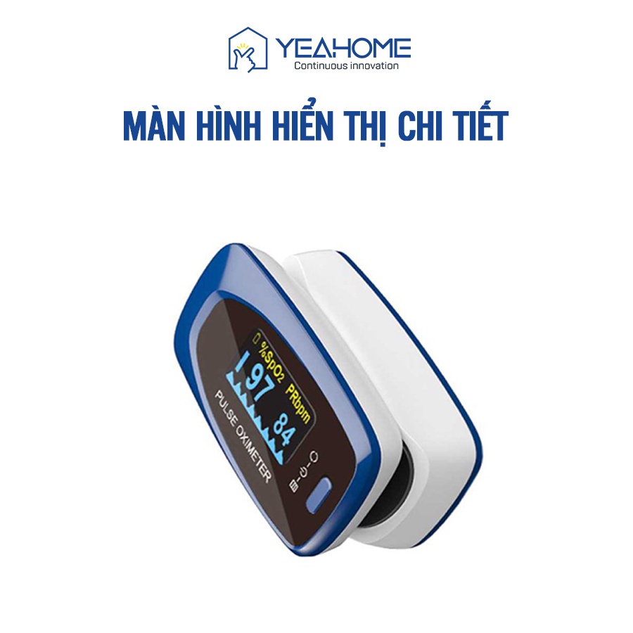 Máy đo nồng độ oxi trong máu SPO2 và nhịp tim CONTEC nhỏ gọn dễ sử dụng