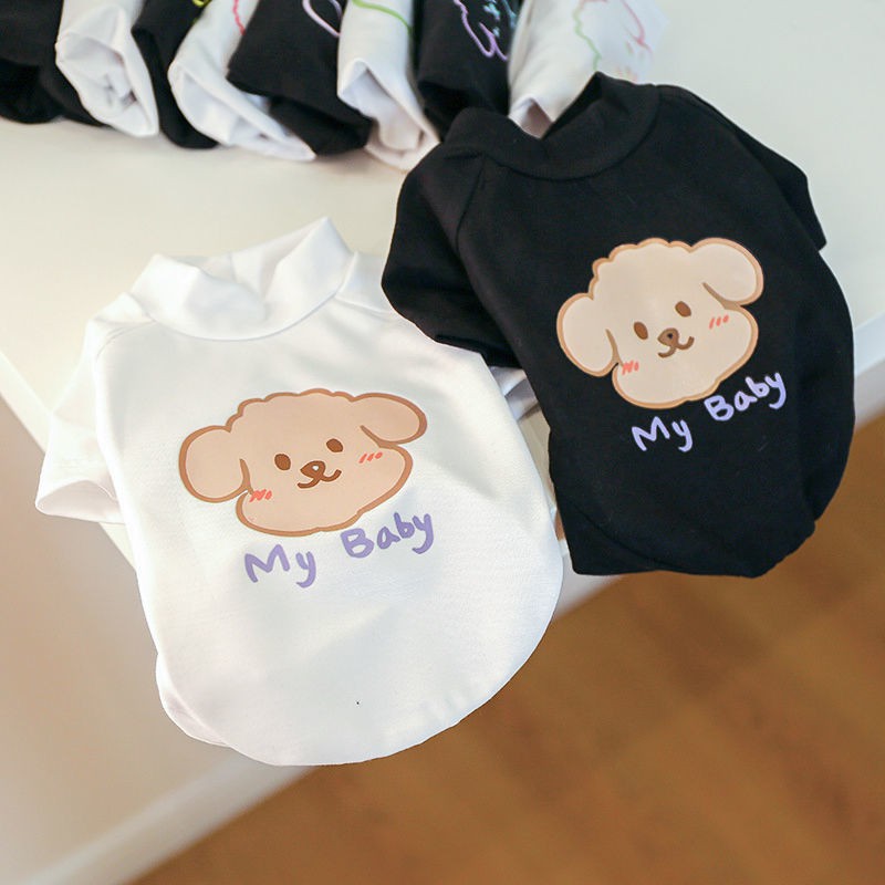 ﹍☏Mùa hè vật nuôi mỏng VIP Chó bông hơn gấu trúc Mimi Pomeranian Yorkshire Schnauzer quần áo cho chó nhỏ