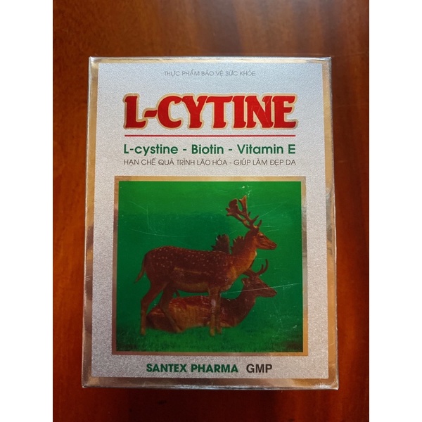 L-Sytine viên uống chống lão hoá, làm đẹp da, giảm thâm nám Hộp 60viên