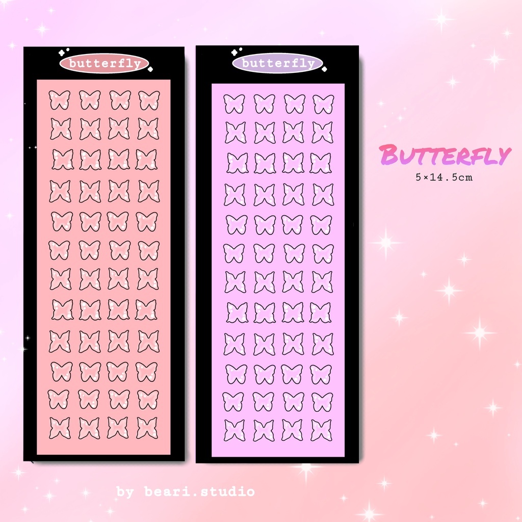 Sticker Butterfly by beari.studio