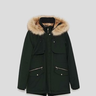 Áo khoác parka zara auth