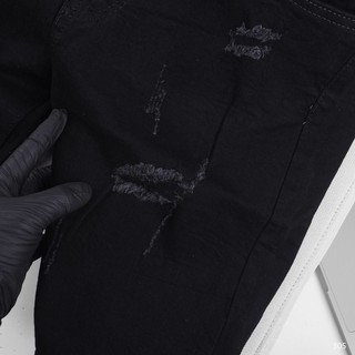 quần short jean nam MS-305 ( đen trơn )