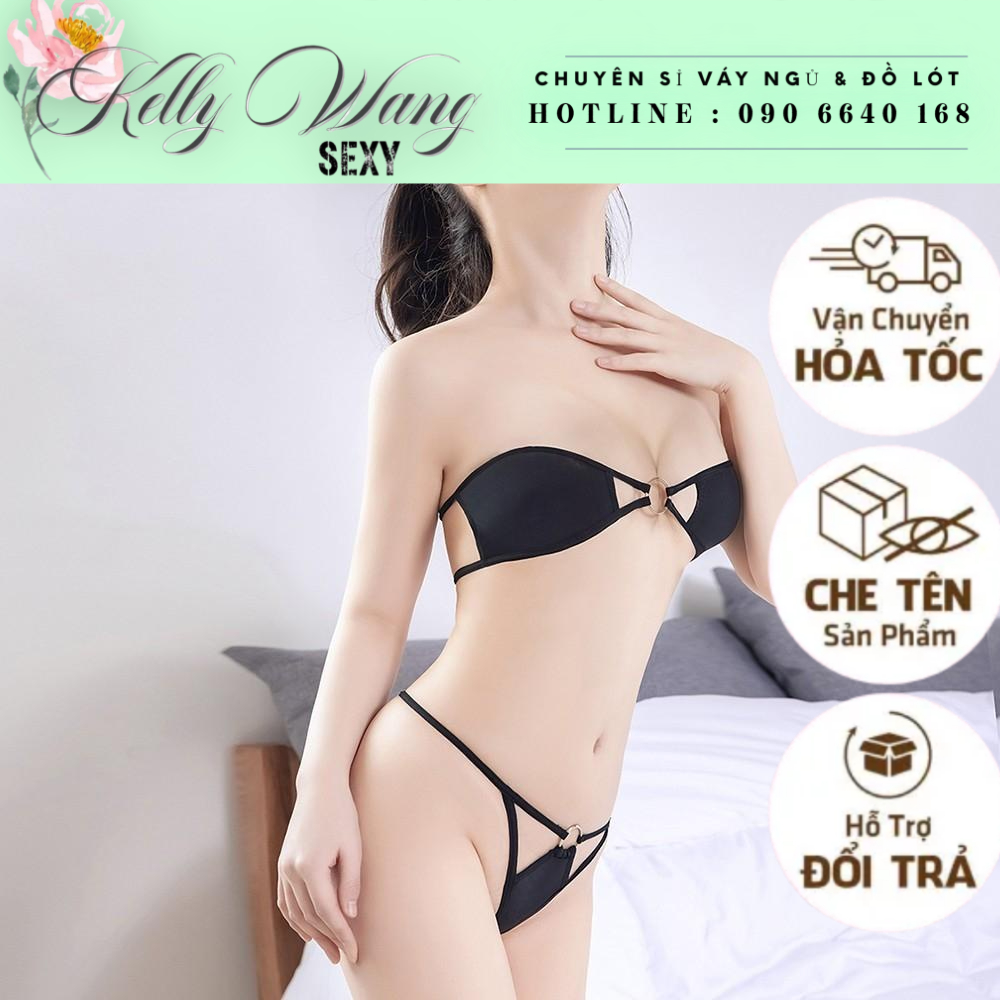 (NEW ) BK040 -Bộ 2 mảnh lọt khe thiết kế mới quyến rũ cho nữ  - KELLY WANG