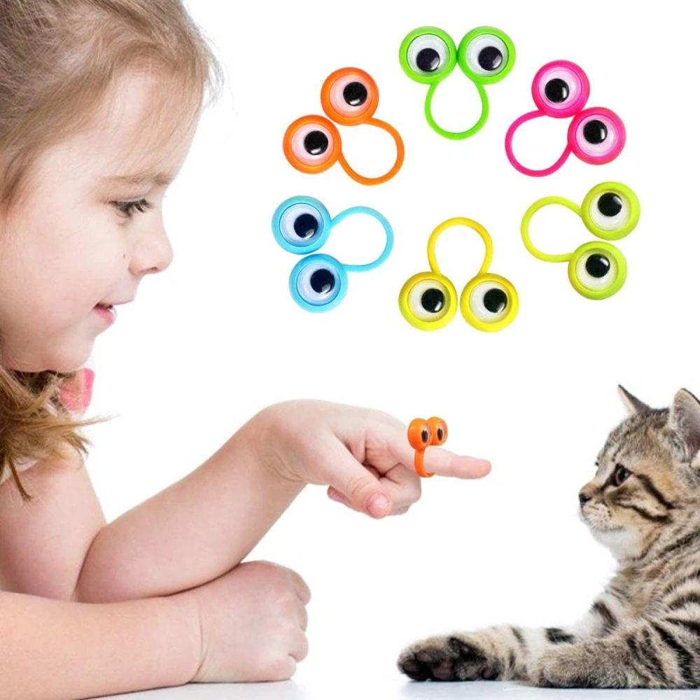[COD] Đồ Chơi Nhẫn Nhựa Mắt Đại Bàng Nhiều Màu Sắc Thiết Thực Làm Quà Tặng Cho Trẻ Em