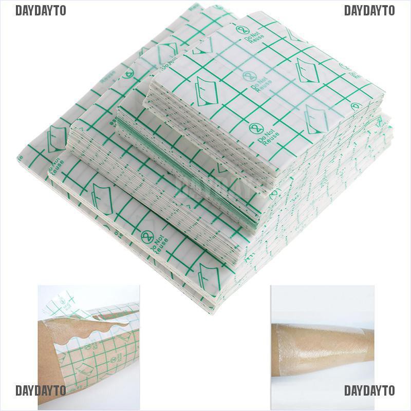 Bộ 100 Băng Keo Y Tế PU Chống Thấm Nước Dùng Cố Định Vết Thương Trong Phòng Tắm