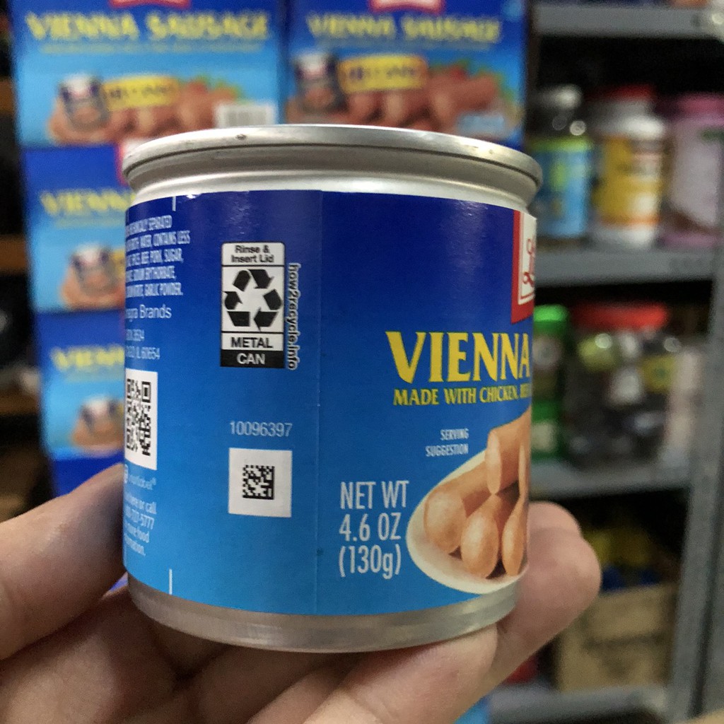 [Mã 77FMCGSALE1 giảm 10% đơn 250K] ❤️ [Date 2023] 1 hộp Xúc xích Libby's Vienna Sausage 130g Mỹ | BigBuy360 - bigbuy360.vn