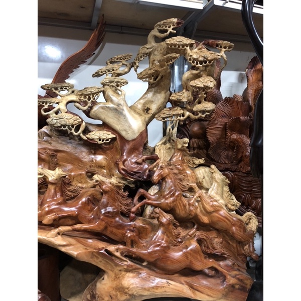 Cầu bát mã gỗ hương