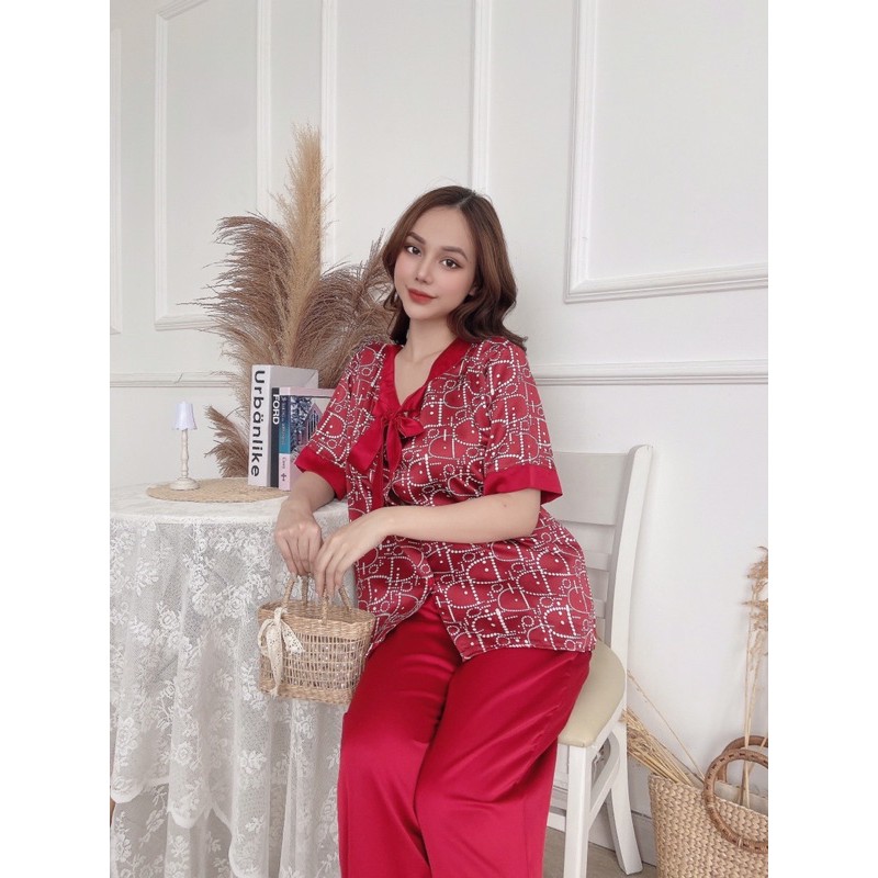 (Bigsize) Bộ Lụa Satin Hàng Cao cấp 3 size [40-100kg