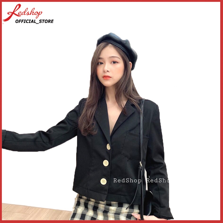 Áo cổ vest nữ Blaze Younga Kiểu Dáng Hàn Quốc nhiều màu REDSHOP
