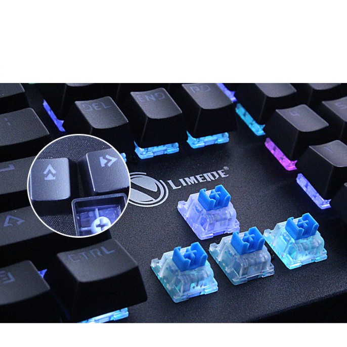 BÀN PHÍM CƠ LIMEIDE L1000 LED RAINBOW | BigBuy360 - bigbuy360.vn