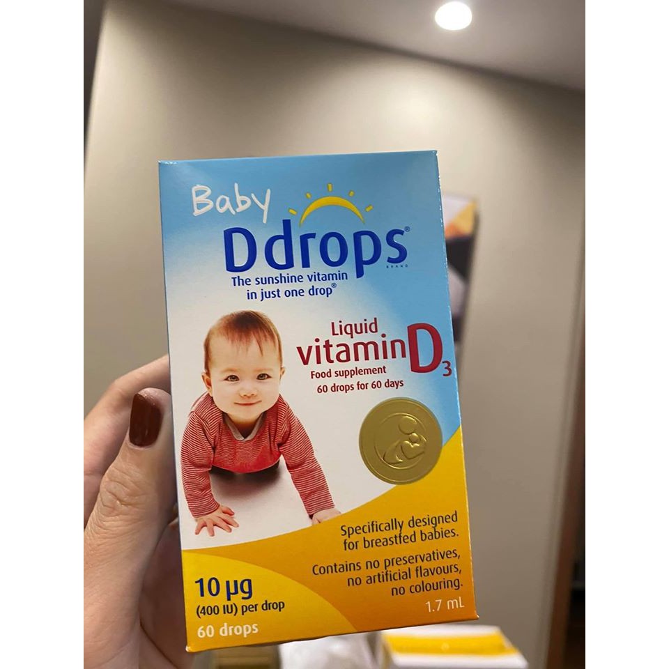 Baby drops Vitamin D3 Cho Trẻ Sơ Sinh