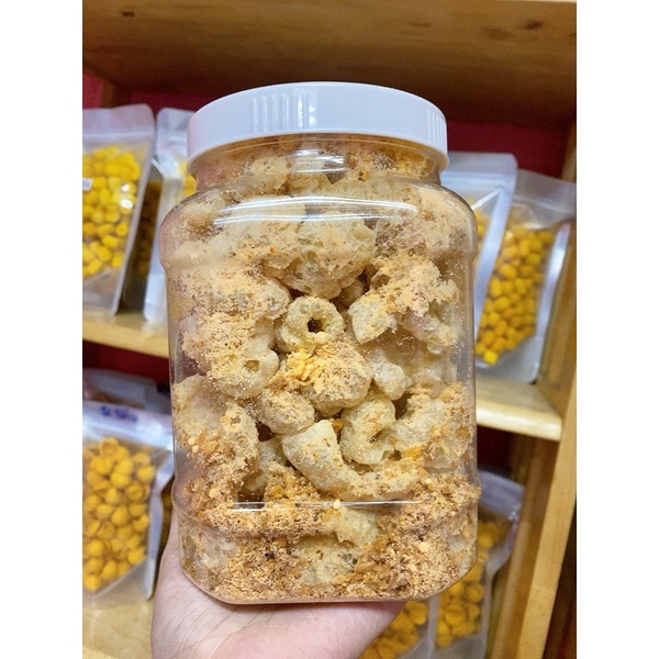 Da heo tỏi phômai chà bông hủ lớn