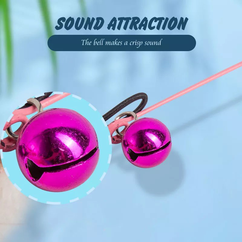 Cần câu mèo. Đồ Chơi Chó Mèo Thông Minh Huấn Luyện Thú Cưng