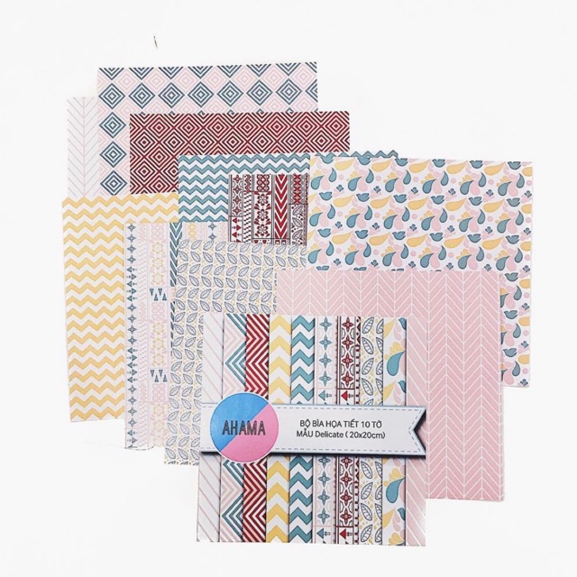 Bộ giấy Delicate 10 tờ
