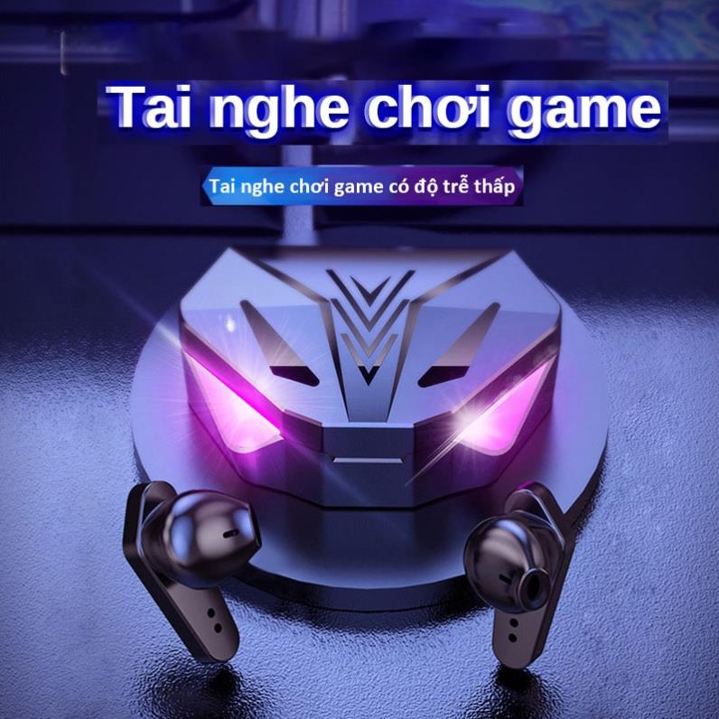 Tai Nghe Gaming TWS X15 Tai Nghe CNS Không Dây Thể Thao Mode Chơi Game Không Delay, Thiết Kế LED RGB Đổi Màu