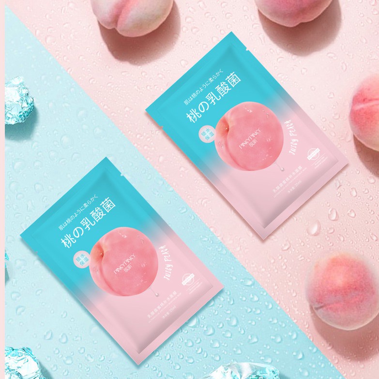 Mặt Nạ Sữa Chua Đào/ Tảo Biển/ Cam Đỏ Pinky Pinky