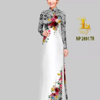 Vải áo dài in 3D tằm ý/lụa nhật