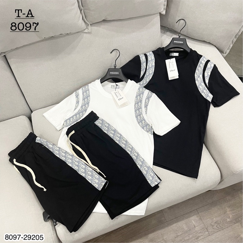 Bộ Nam Pha Viền Đi Ô Vải Cotton Mát Mịn - Bộ Nam Đi Ô Cao Cấp
