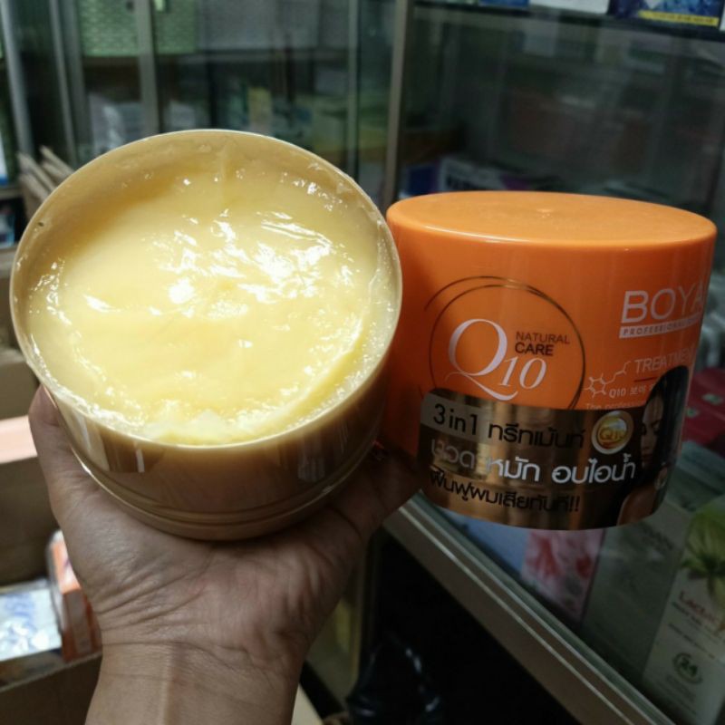 Kem Ủ Tóc Boya Hair Treatment Q10 Thái Lan 500G