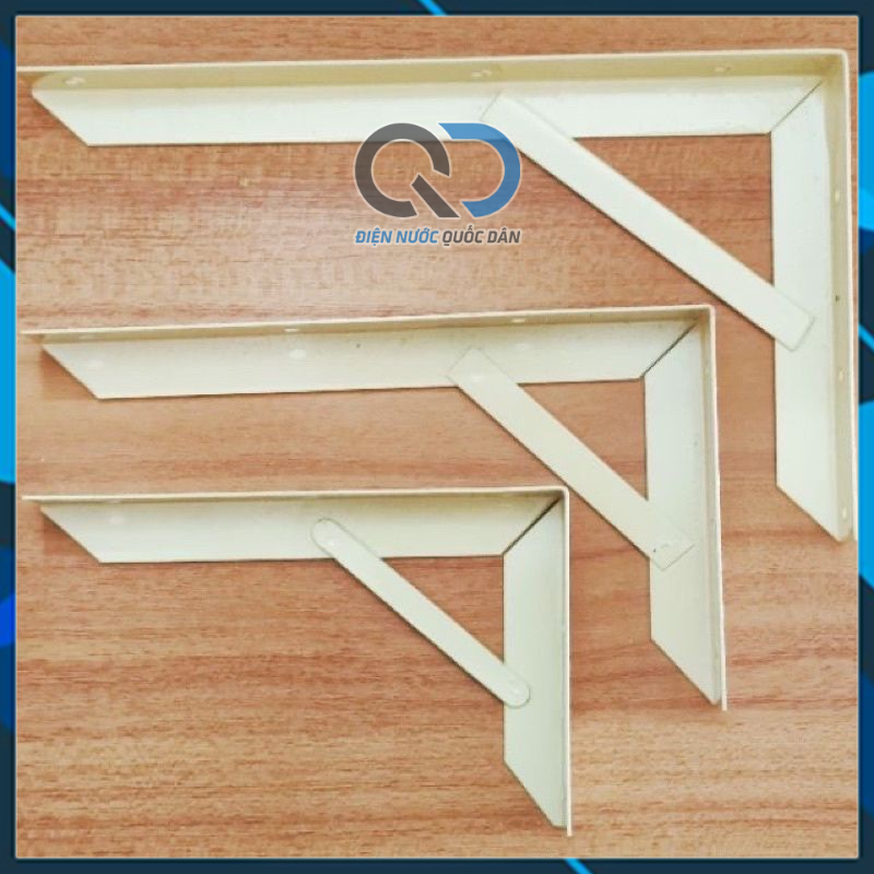 Eke Sắt - Giá Đỡ Kệ Chữ L Dày Kèm Tắc kê, Vít Giá Rẻ