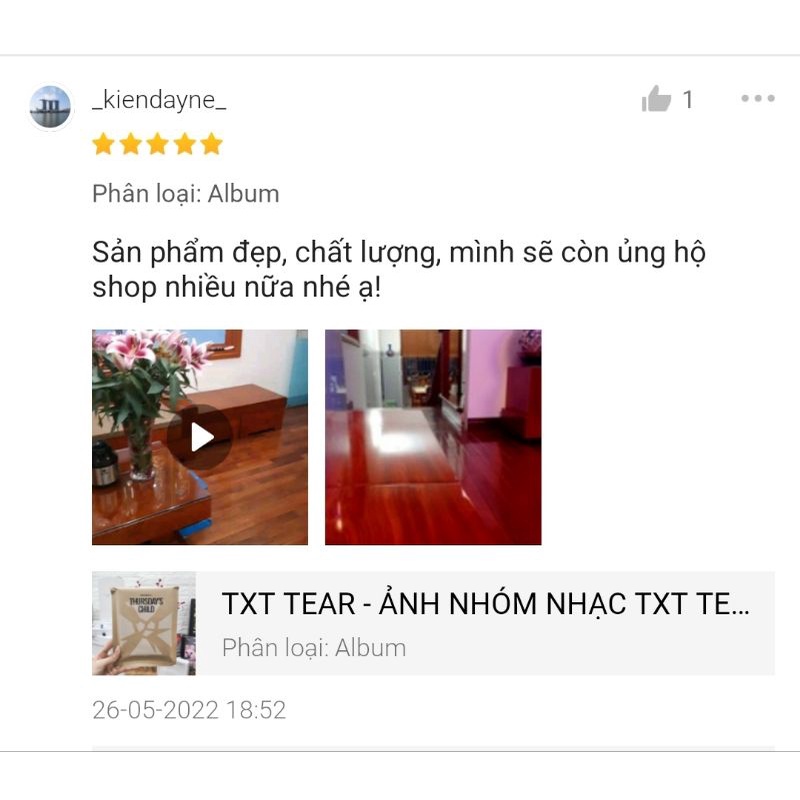 TXT OFFICIAL - THỦ LĨNH CARD BO GÓC - THURSDAY'S CHILD