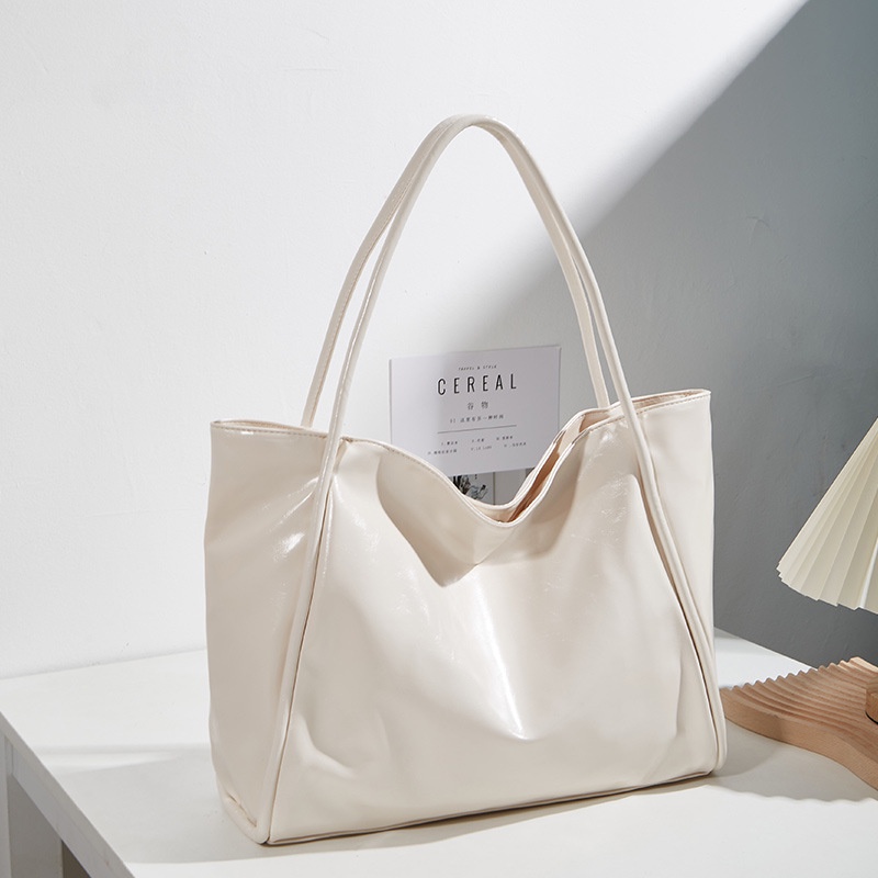 IELGY Túi Đeo Vai Cỡ Lớn Bằng Da Mềm Thời Trang Cho Nữ