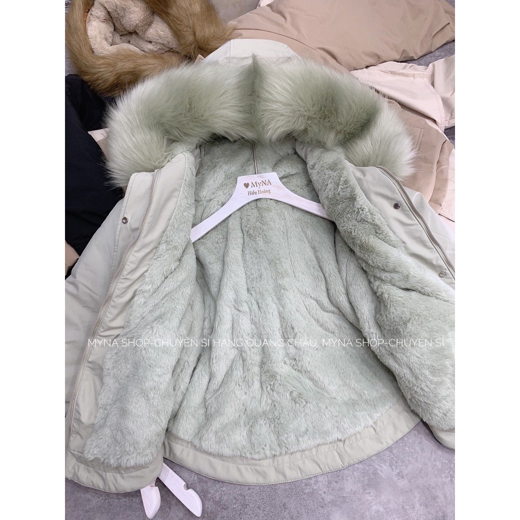 Áo khoác lót lông giữ nhiệt, áo phao đại hàn hàng quảng châu P1 - Suzy Store